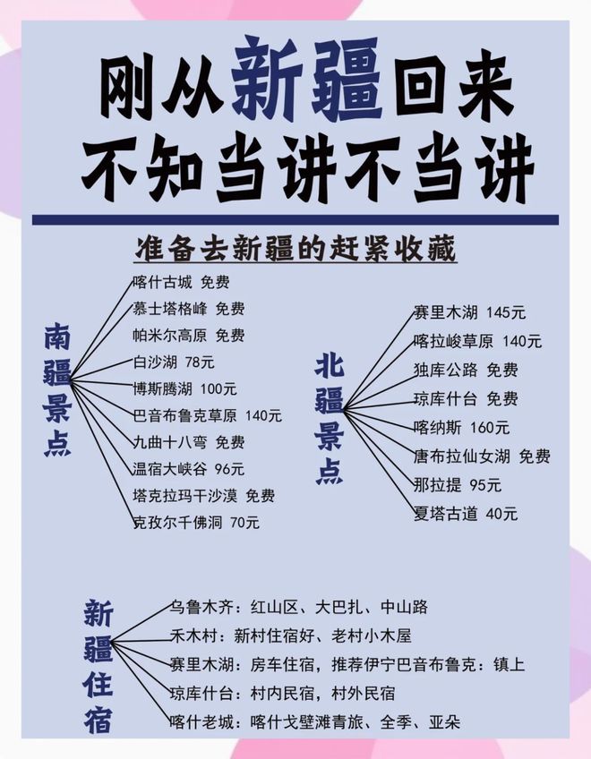 旅行必备攻略：吃喝玩乐全安排！AG旗舰厅娱乐平台2025新疆(图2)