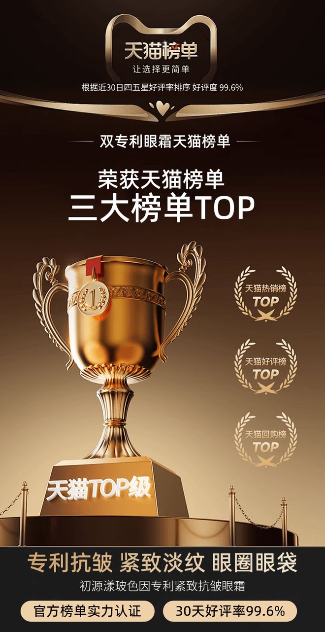 紧致眼袋？不交智商税超有效的淡纹眼霜AG